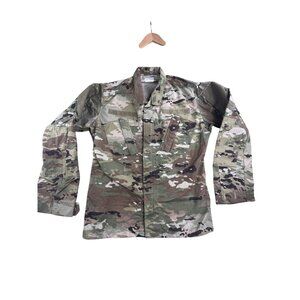 Army Combat Uniform Coat Mens Small Regular Multicam Military Jacket BDU Ripstop